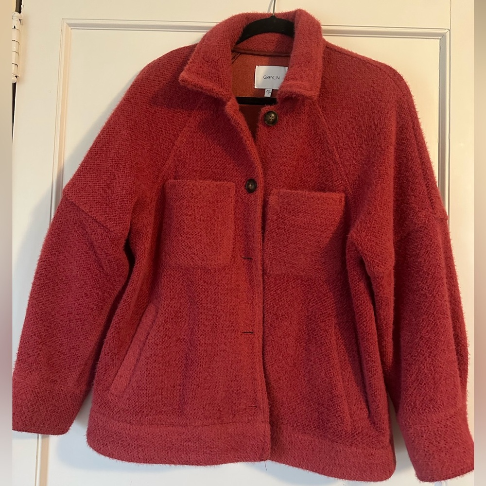 Greylin Red Jacket Anthropologie